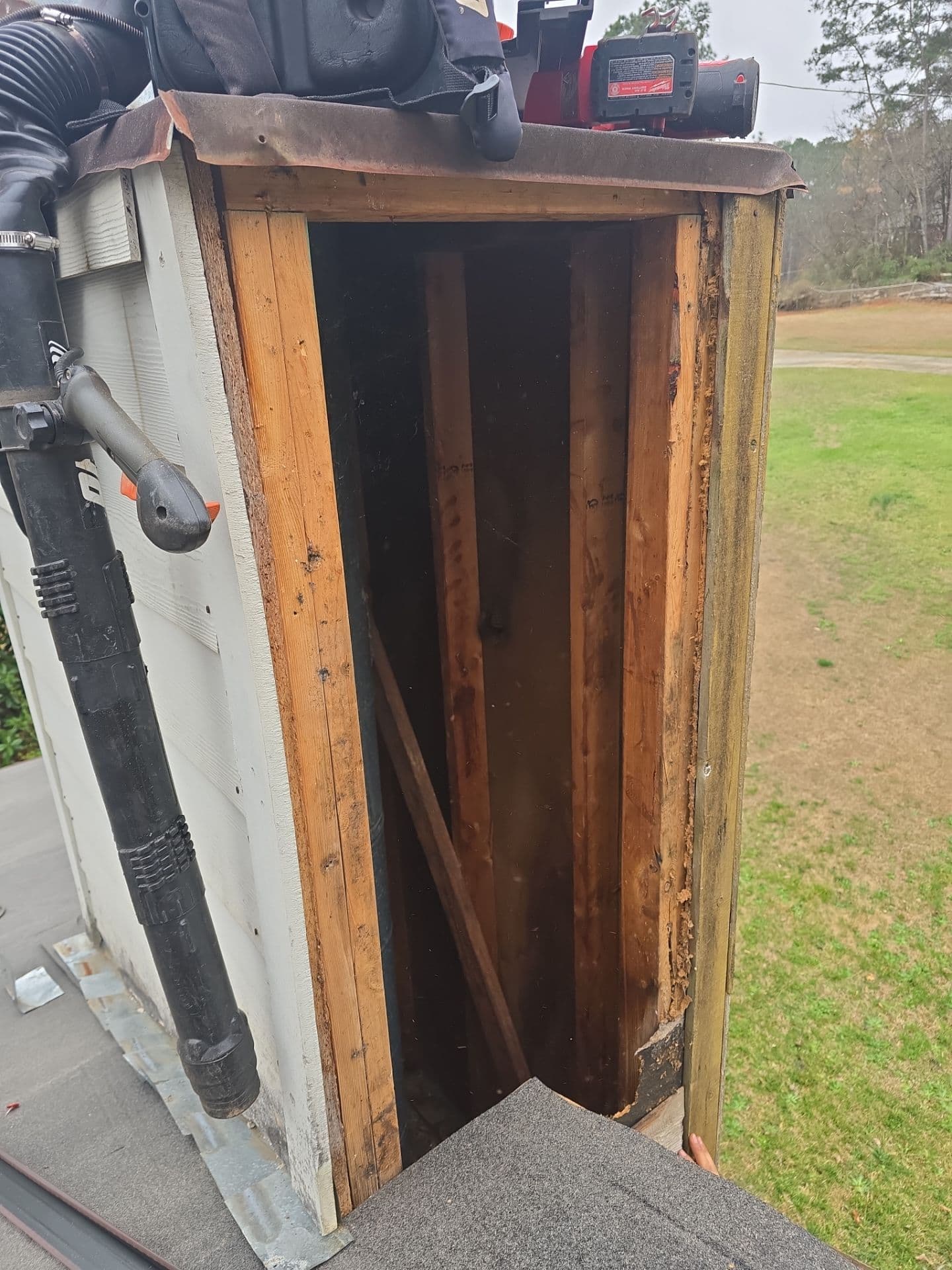Critical Reasons for Replacing Rotten Wood and Siding for a Truly Waterproof Roof in Dunwoody, Alpharetta, Cumming & Brookhaven image